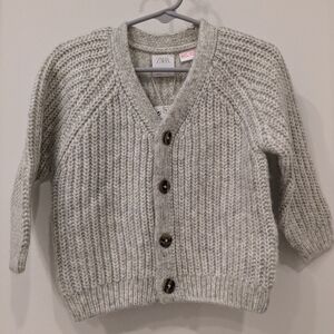 Zara boys knit cardigan, size 12-18 months